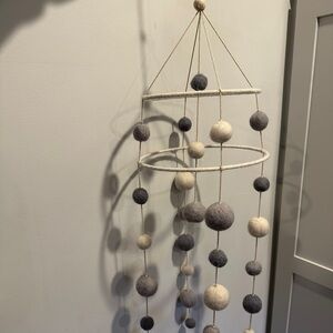 Pehr baby nursery ceiling mobile.